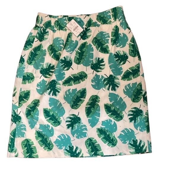 NWT J. Crew linen blend fully lined skirt Small - Picture 9 of 10